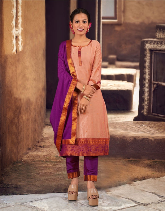 Ready Made Straight Cut Salwar Suits