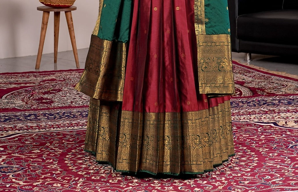 New Semi Stitiched Banarasi Lehenga Choli