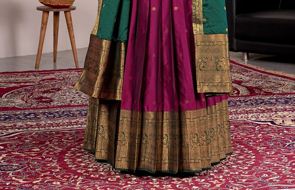 New Semi Stitiched Banarasi Lehenga Choli