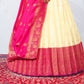 New Semi Stitiched Banarasi Lehenga Choli