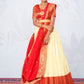 New Semi Stitiched Banarasi Lehenga Choli