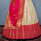 New Semi Stitiched Banarasi Lehenga Choli