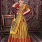 Latest Semi Stitched Tissue Lehenga Choli