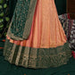 New Semi Stitiched Banarasi Lehenga Choli