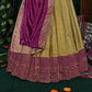 New Semi Stitiched Banarasi Lehenga Choli