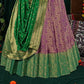 New Semi Stitiched Banarasi Lehenga Choli