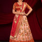 New Semi Stitiched Banarasi Lehenga Choli