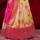 New Semi Stitiched Banarasi Lehenga Choli