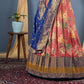 New Semi Stitiched Banarasi Lehenga Choli