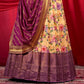 New Semi Stitiched Banarasi Lehenga Choli