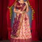 New Semi Stitiched Banarasi Lehenga Choli