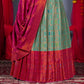 New Semi Stitiched Banarasi Lehenga Choli