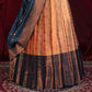 New Semi Stitiched Banarasi Lehenga Choli