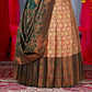 New Semi Stitiched Banarasi Lehenga Choli