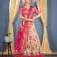 New Semi Stitiched Banarasi Lehenga Choli