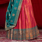 New Semi Stitiched Banarasi Lehenga Choli