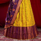 New Semi Stitiched Banarasi Lehenga Choli