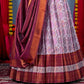 New Semi Stitiched Banarasi Lehenga Choli