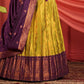 New Semi Stitiched Banarasi Lehenga Choli