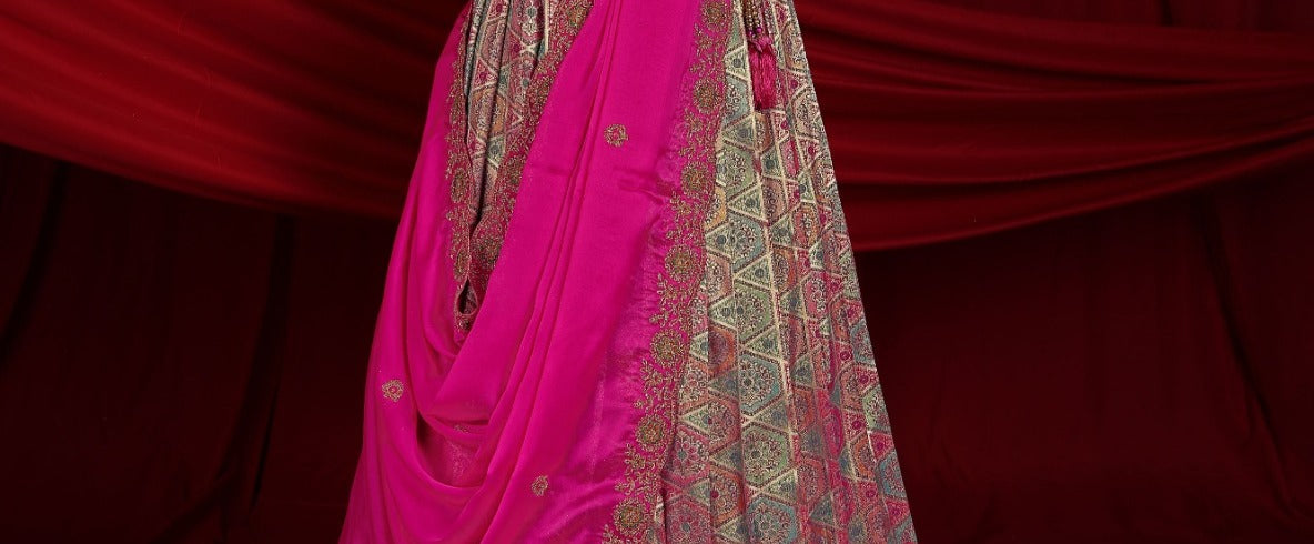 New Semi Stitiched Lehenga Choli