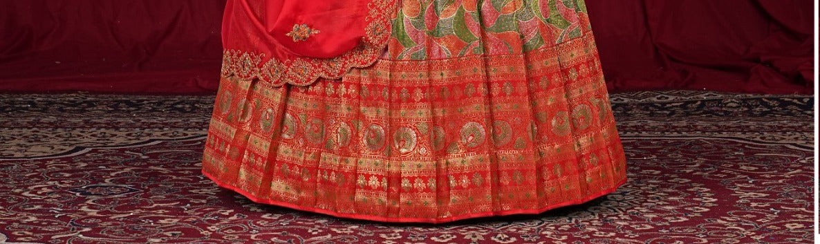 New Semi Stitiched Lehenga Choli