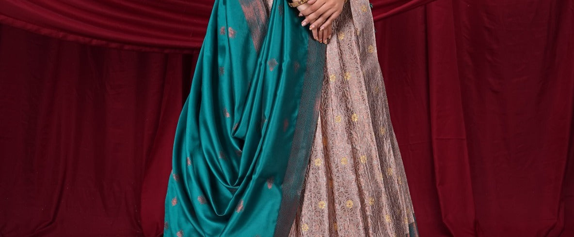 New Semi Stitiched Lehenga Choli