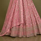 New Semi Stitiched Netted Lehenga Choli