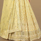 New Semi Stitiched Netted Lehenga Choli