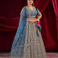 Latest Semi Stitched Netted Lehenga Choli