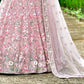 New Semi Stitiched Netted Lehenga Choli