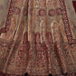 New Semi Stitiched Velvet Bridal Lehenga Choli