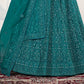 New Semi Stitiched Netted Lehenga Choli