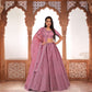 New Semi Stitiched Netted Lehenga Choli