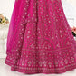 New Semi Stitiched Netted Lehenga Choli