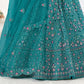 New Semi Stitiched Netted Lehenga Choli