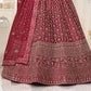 New Semi Stitiched Netted Lehenga Choli