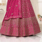 New Semi Stitiched Netted Lehenga Choli