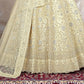 New Semi Stitiched Netted Lehenga Choli