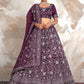 New Semi Stitiched Netted Lehenga Choli