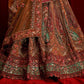 New Semi Stitiched Netted Lehenga Choli