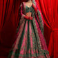 New Semi Stitiched Netted Lehenga Choli