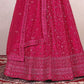 New Semi Stitiched Netted Lehenga Choli