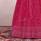 New Semi Stitiched Netted Lehenga Choli