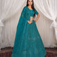 New Semi Stitiched Netted Lehenga Choli