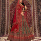 New Semi Stitiched Velvet Bridal Lehenga Choli