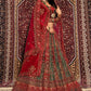 New Semi Stitiched Netted Lehenga Choli