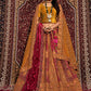 New Semi Stitiched Netted Lehenga Choli