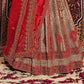 New Semi Stitiched Netted Lehenga Choli