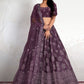 New Semi Stitiched Netted Lehenga Choli