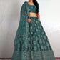 New Semi Stitiched Netted Lehenga Choli